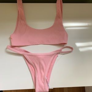 White Fox Boutique pink bikini